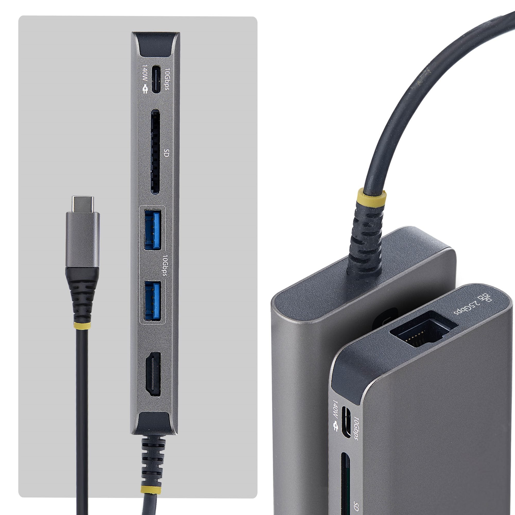 USB-C HDMI Multiport Hub 4K 60Hz 140W