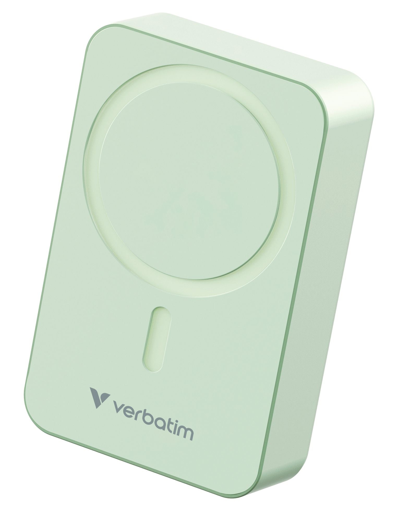 VERBATIM CHARGE N GO ESSENTIALS POWER BANK MAGNETIC WIRELESS 20000MAH GREEN WCF (P)