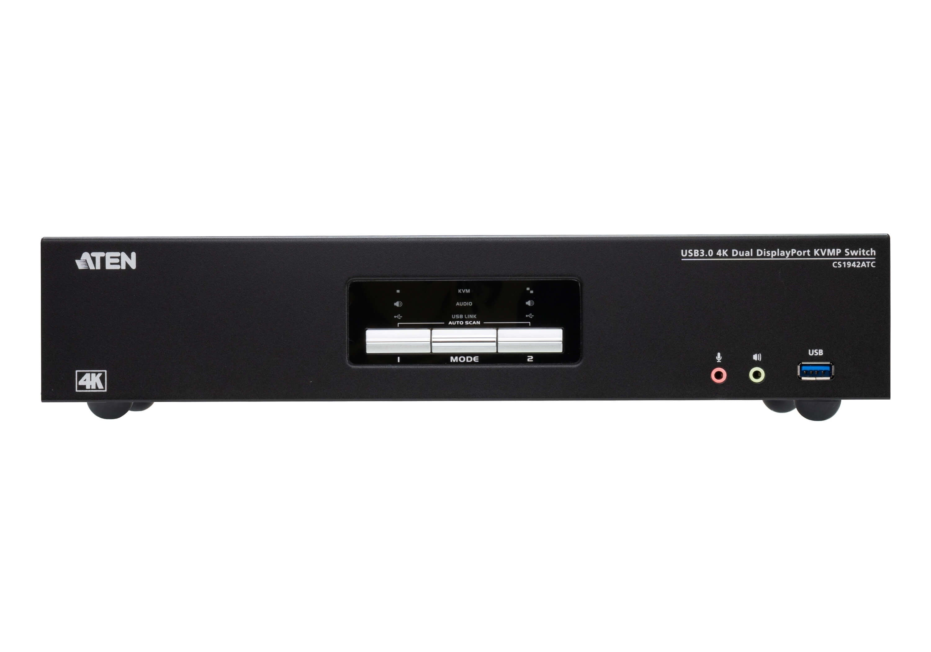 ATEN CS1942ATC Swith KVM Double écran DP 4k/ USB 3.0 2 ports