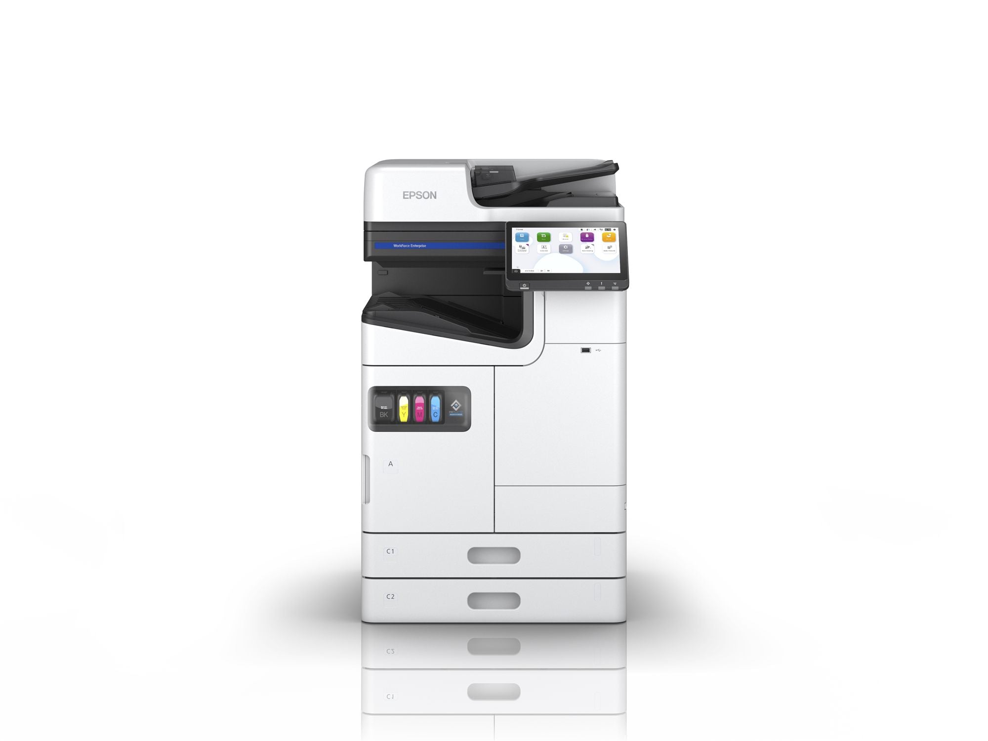Epson WorkForce Enterprise AM-C4000 - appareil d'impression tout-en-un - impression, numérisation, copie, fax 600 x 2400 DPI A3 RECTO-VERSO DADF 40ppm Wi-Fi Air