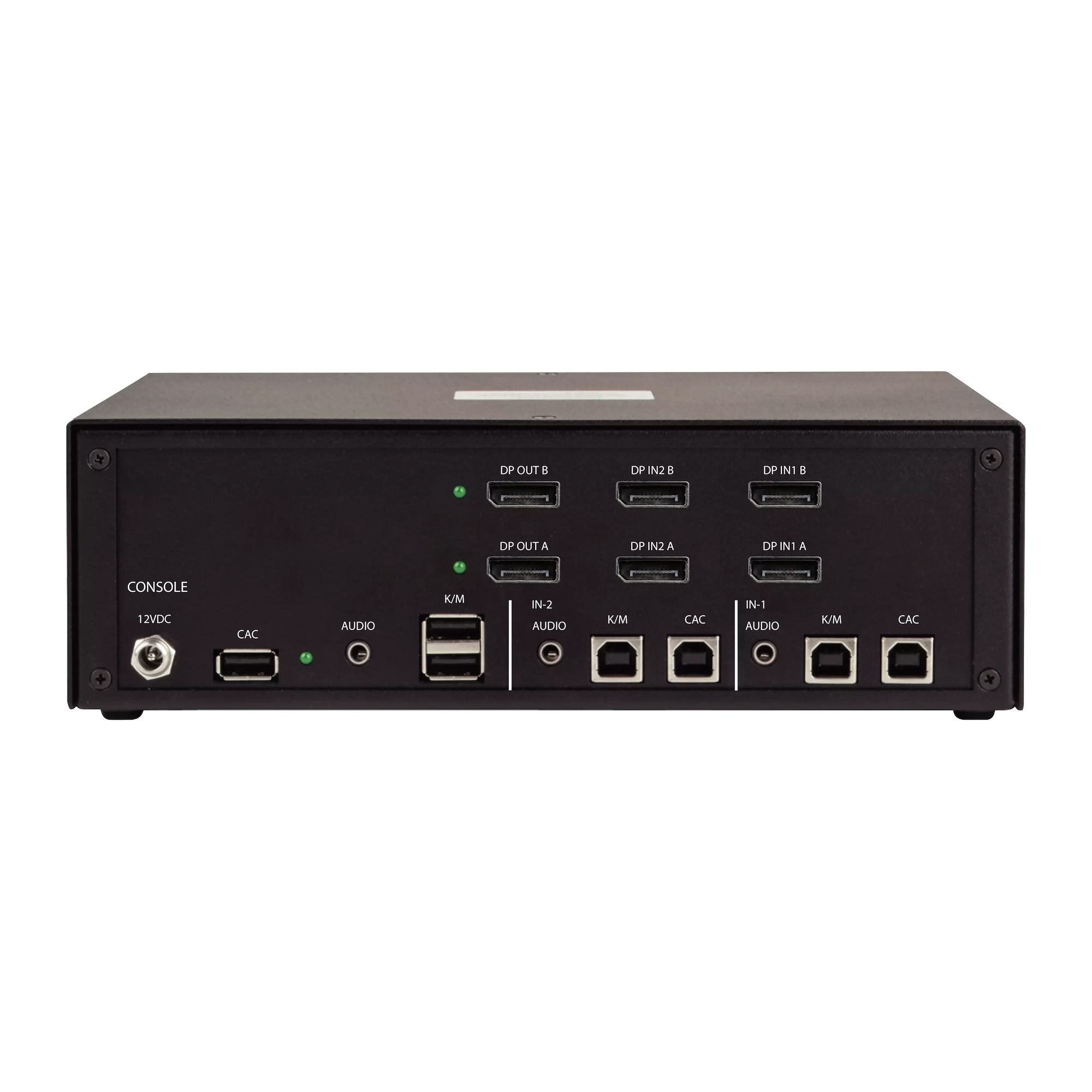 Secure 2-Port KVM Switch DP NIAP TAA