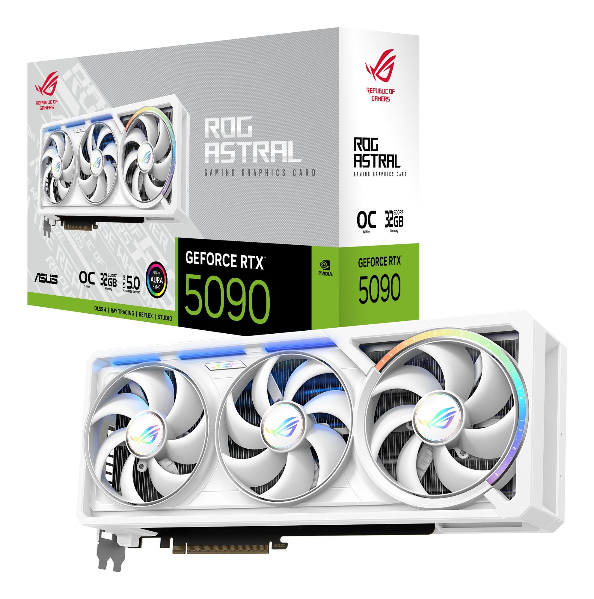 ASUS ROG ASTRAL RTX 5090 O32G WHITE 2xHDMI 3xDP