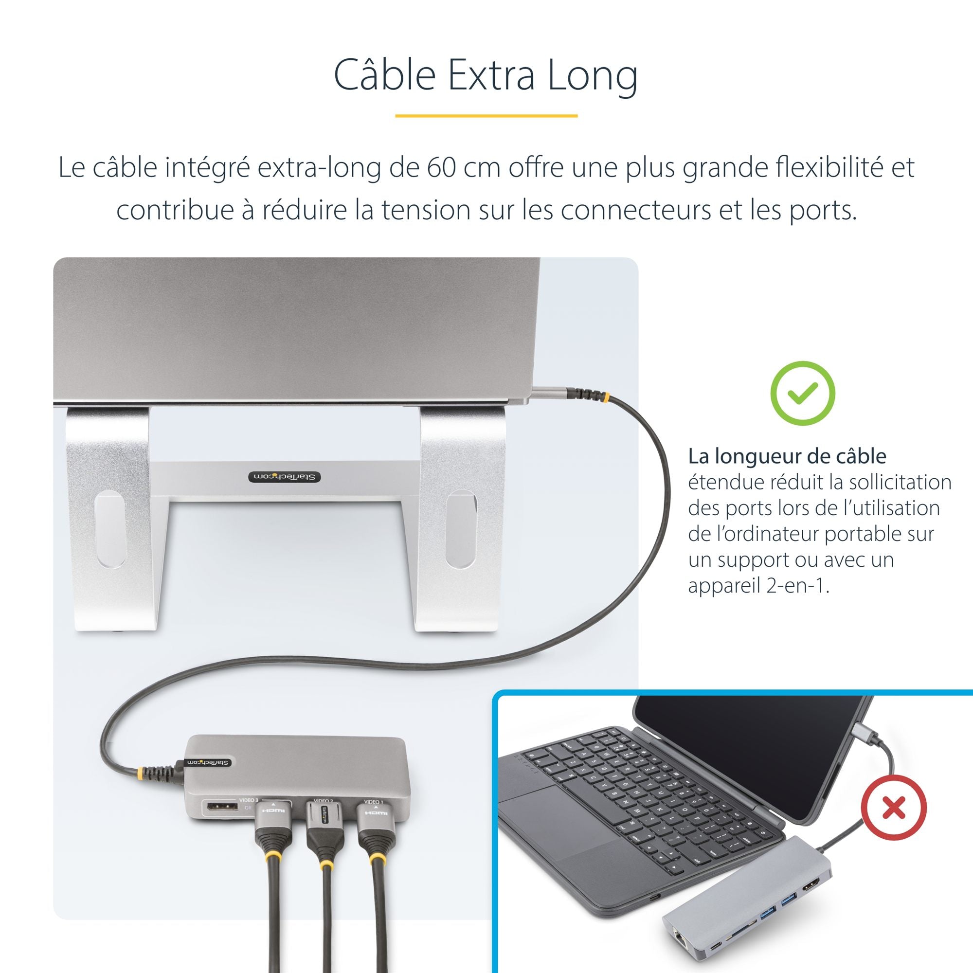USB-C Triple-Monitor Multiport Adapter