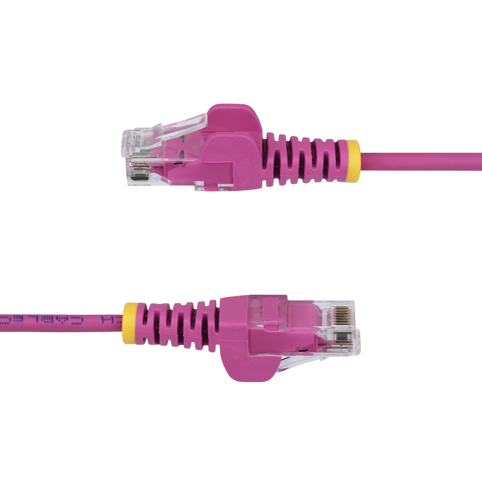 2m Pink Slim CAT6 Ethernet Cable