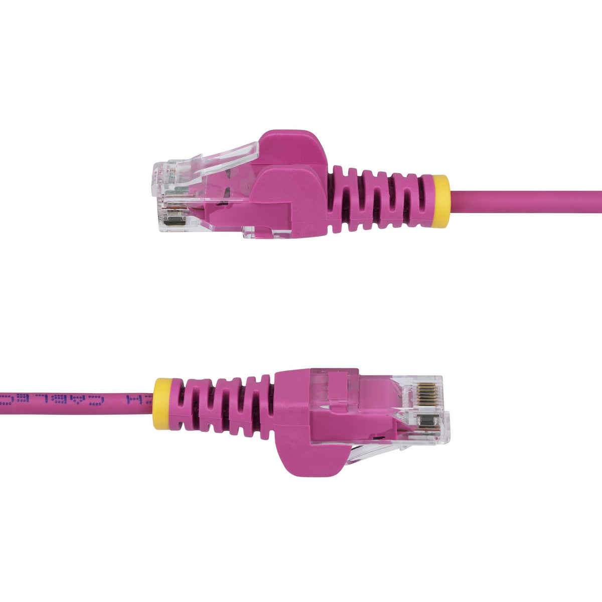 2.5m Pink Slim CAT6 Ethernet Cable