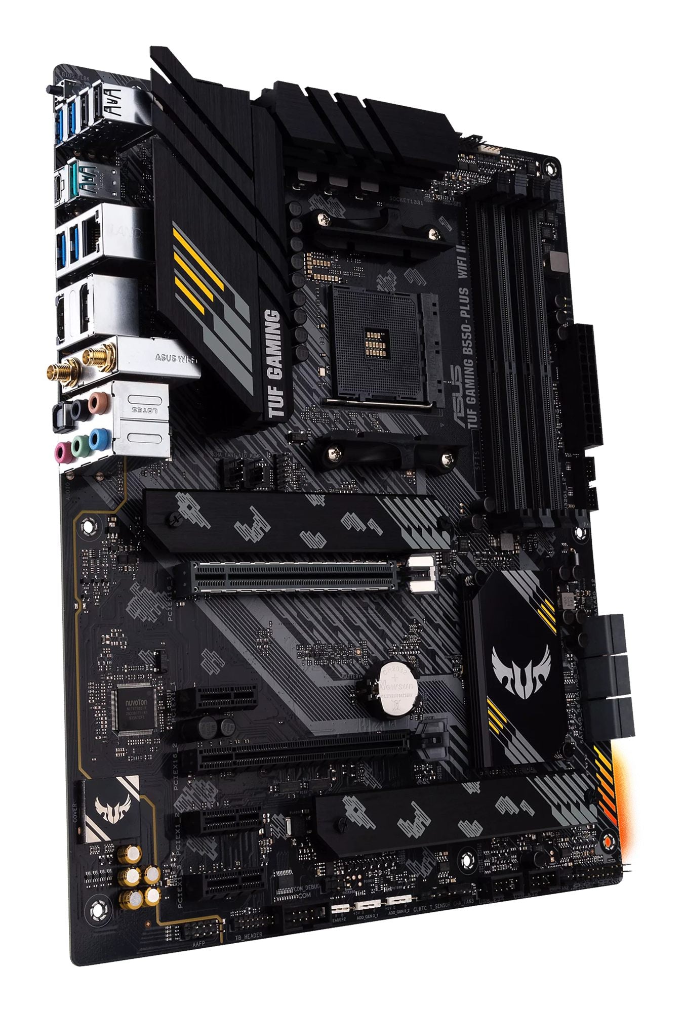 ASUS TUF GAMING B550-PLUS WIFI II AM4 Socket 4x4DDR 1xHDMI 1xDP 2xM.2