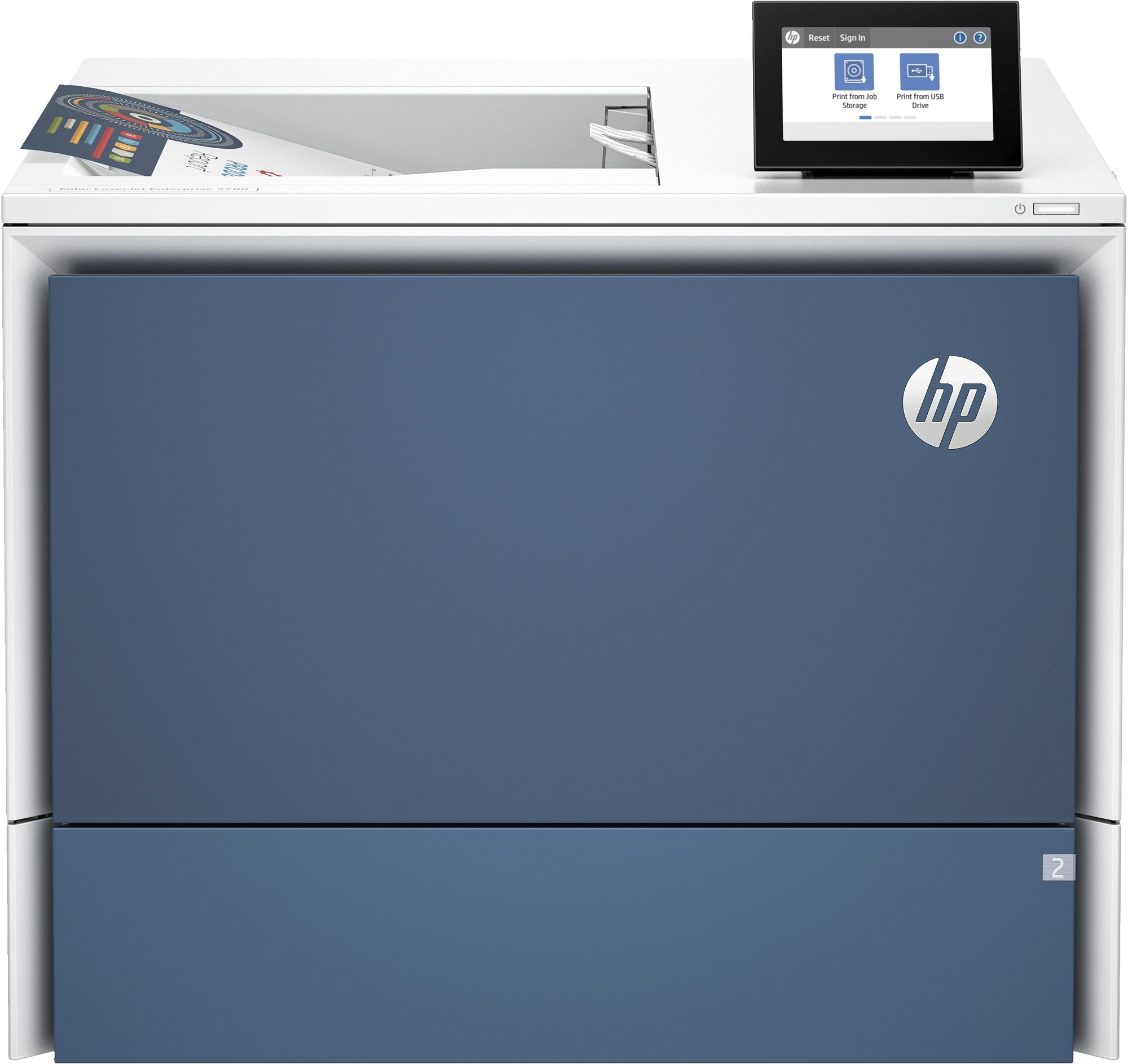HP Color LaserJet Enterprise 5700dn Printer colour Duplex laser A4 1200x1200dpi 43ppm mono 43ppm colour 650sheets LAN USB