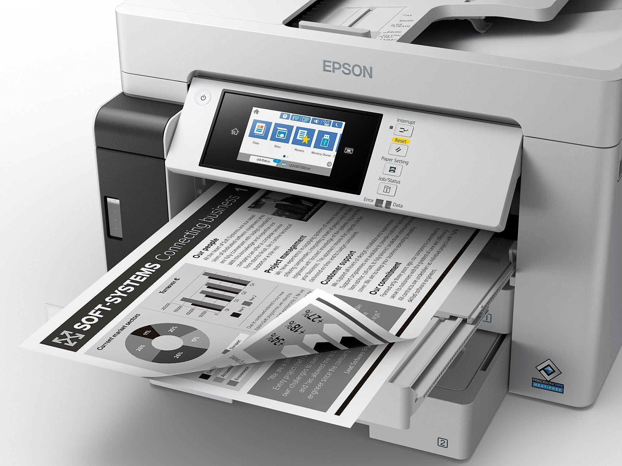 EPSON EcoTank Pro ET-M16685 MFP Mono inkjet ITS A3 25ppm Print 550sheets USB LAN Wi-Fi