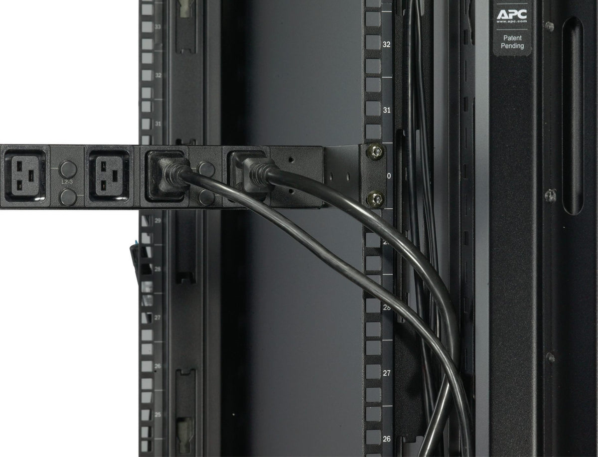 APC Basic Rack PDU Rack AC 400V 22 kW 3-phase input IEC 60309 output connectors 6 IEC 60320 C19 2.44m cord Black