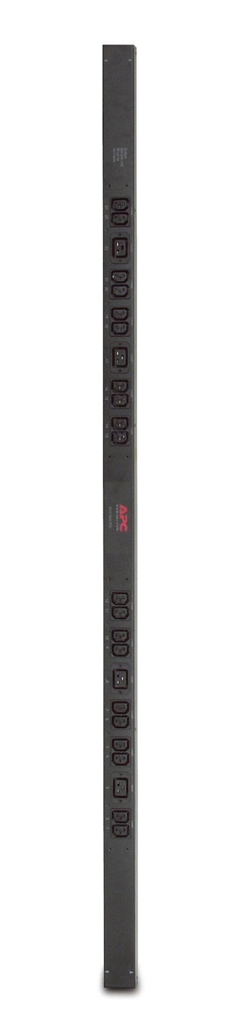 APC Basic Rack PDU Zero U Power distribution panel Rack AC 230V input IEC 60309 oc 24 power IEC 60320 C13 IEC 60320 C19 0U BK