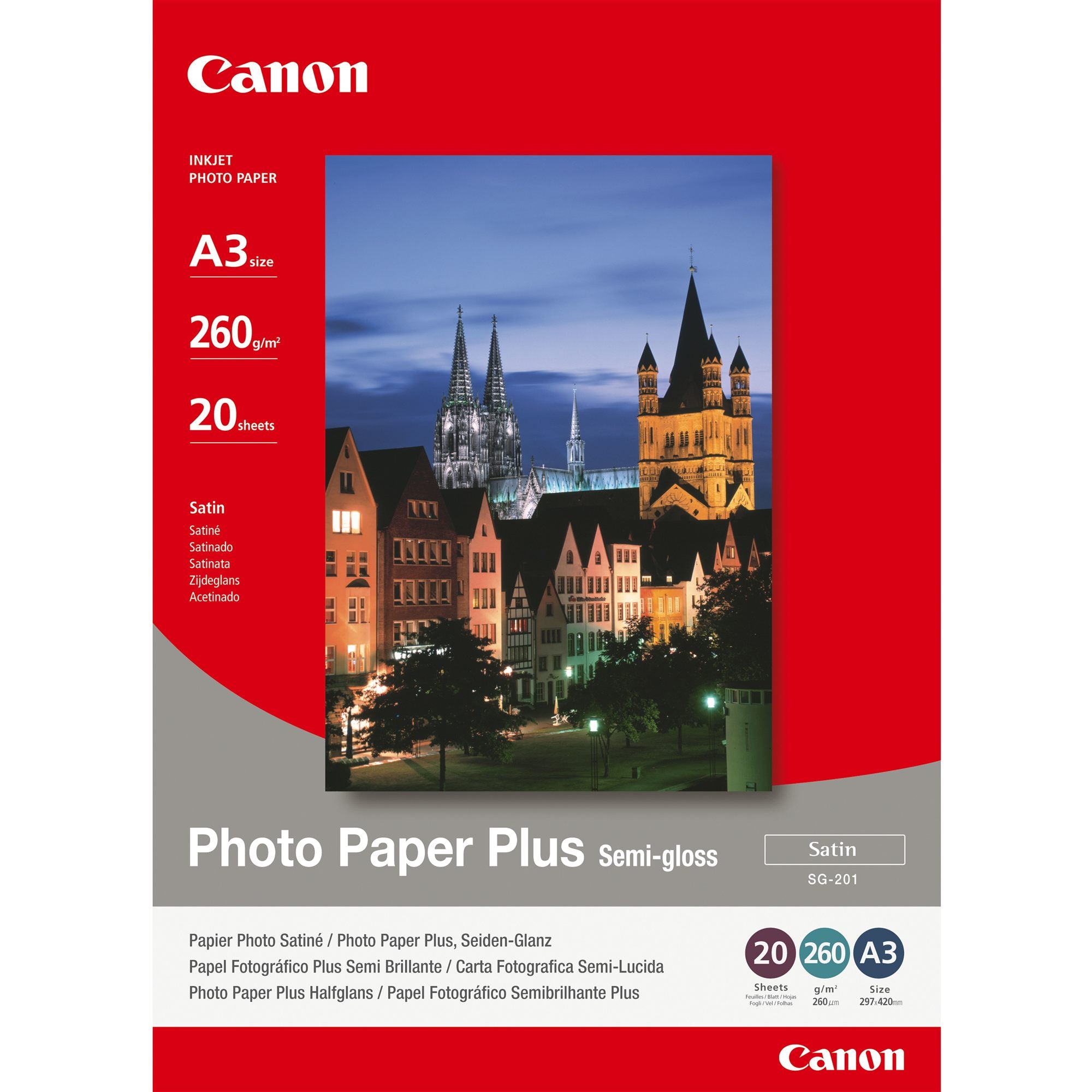 Paper/SG-201 Photo SemiGloss A3 20sh