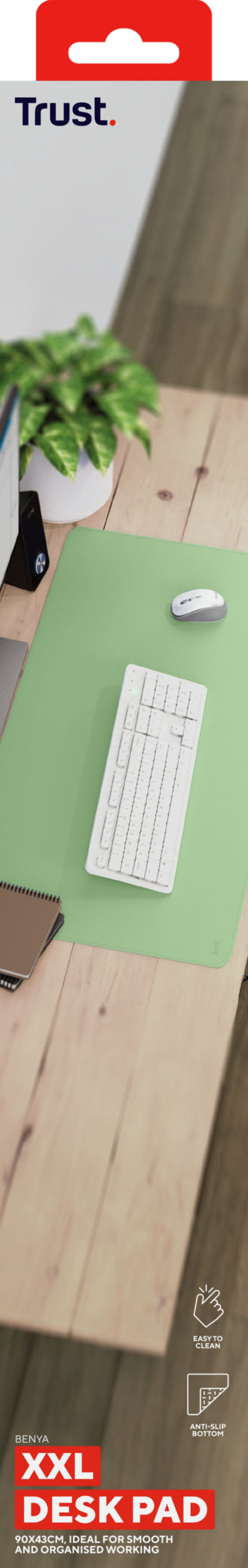 TRUST BENYA XXL DESK PAD GREEN