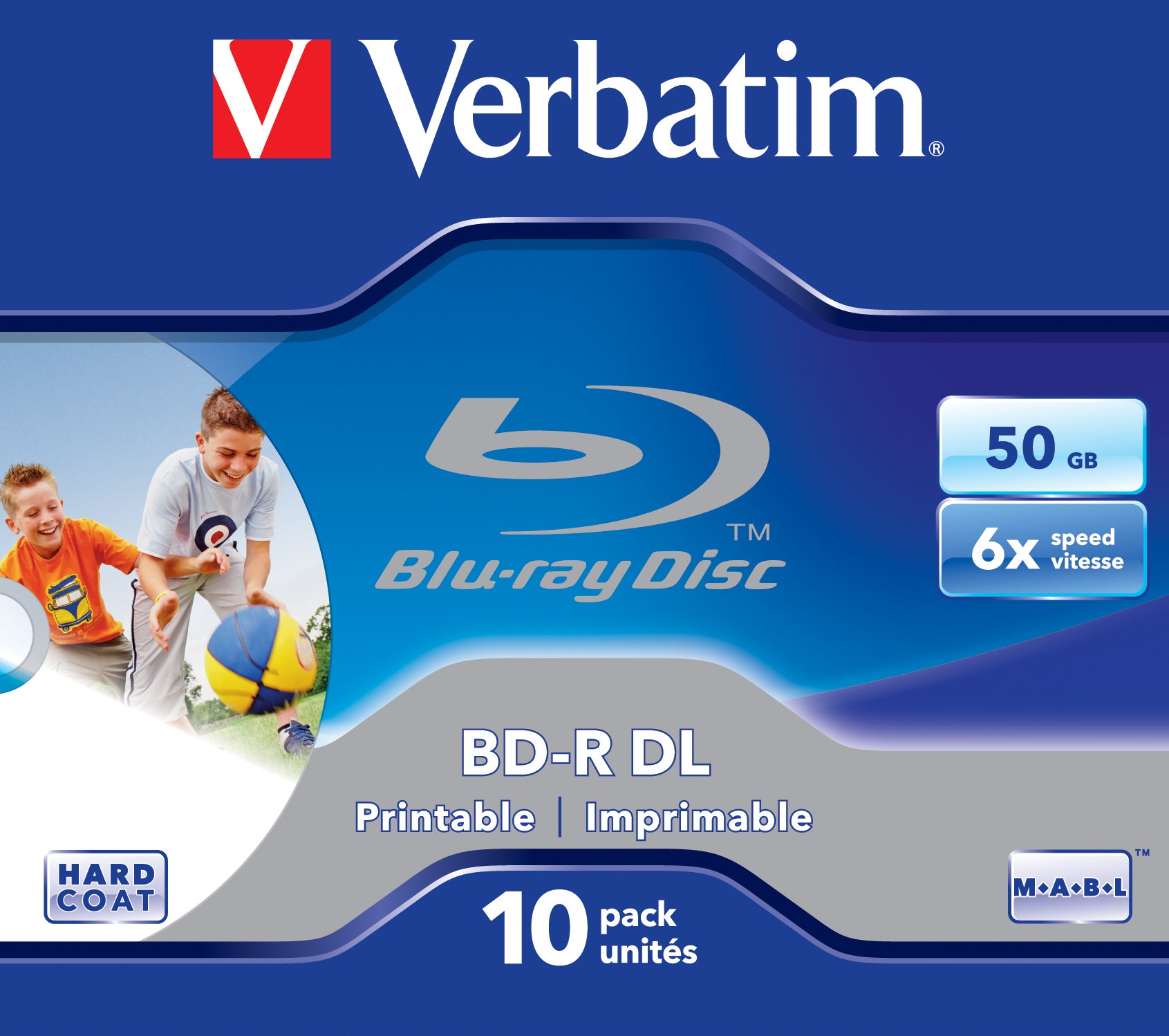 Blu-Ray BD-R DL 50GB 6x Jewel Case 10pc
