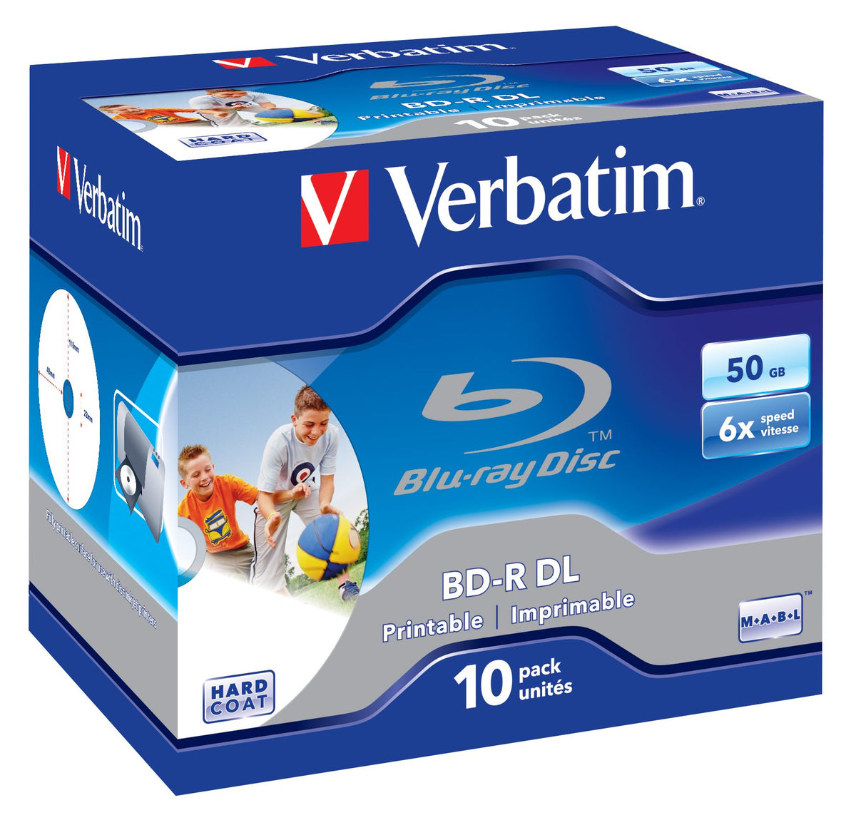 Blu-Ray BD-R DL 50GB 6x Jewel Case 10pc