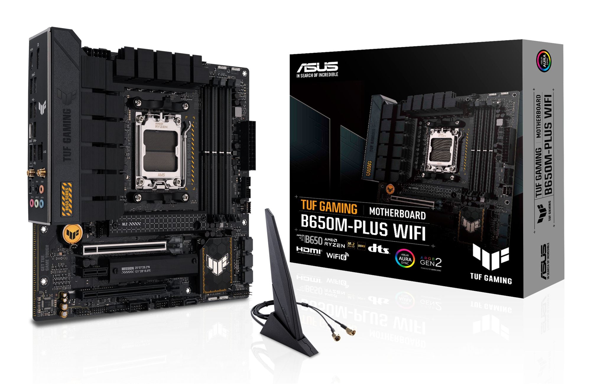 ASUS TUF GAMING B650M-PLUS WIFI AM5 DDR5 mATX MB