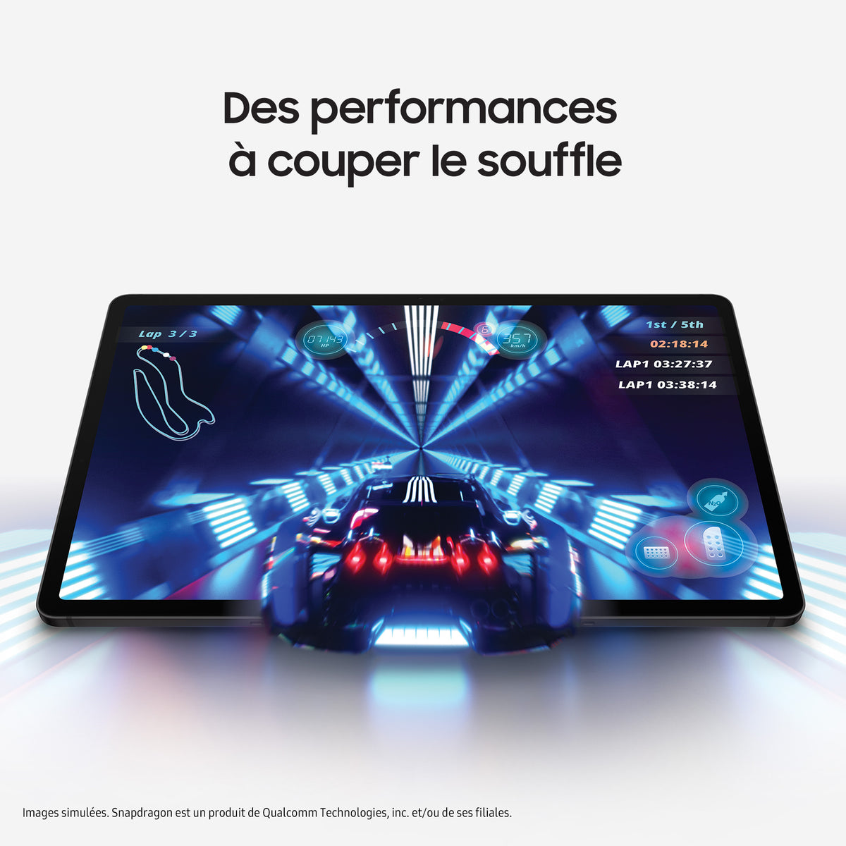 Tablette Galaxy Tab S9 11 256Go Anthracite WIFI Android 14 RAM 12Go 2560X1600 4