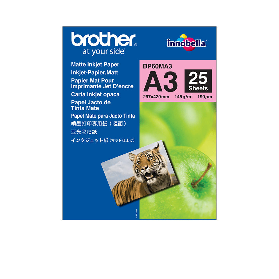 BROTHER Papier mat A3 25 feuilles