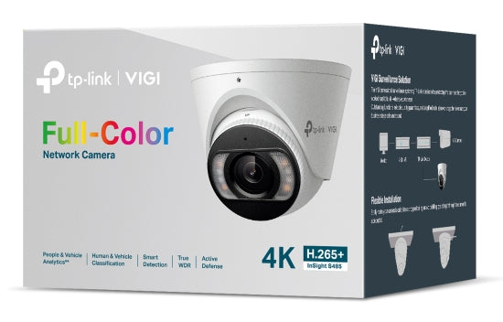TP-Link INSIGHT S485 Caméra de sécurité IP extérieure avec design en tourelle