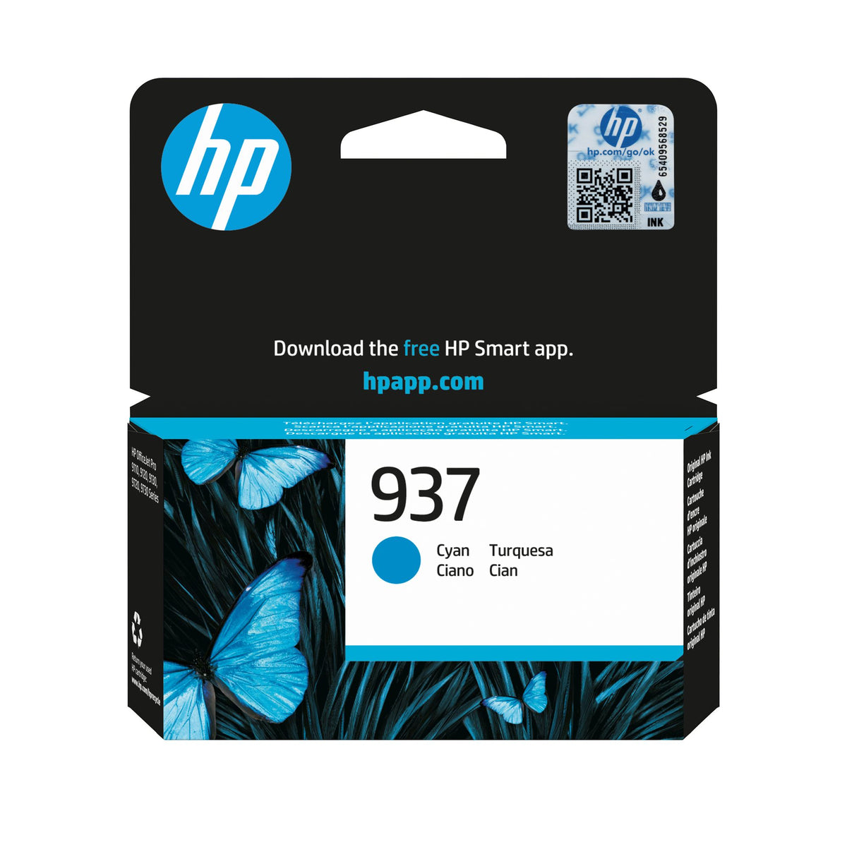 HP Ink/HP 937 CY Original Ink CART