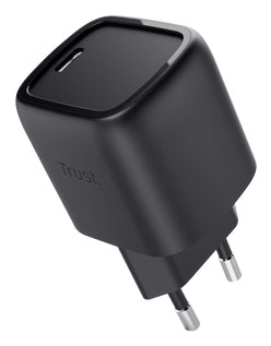TRUST Alimentation universelle MAXO USB-C 30 watts GAN Smartphone tablette 1 port - Noire