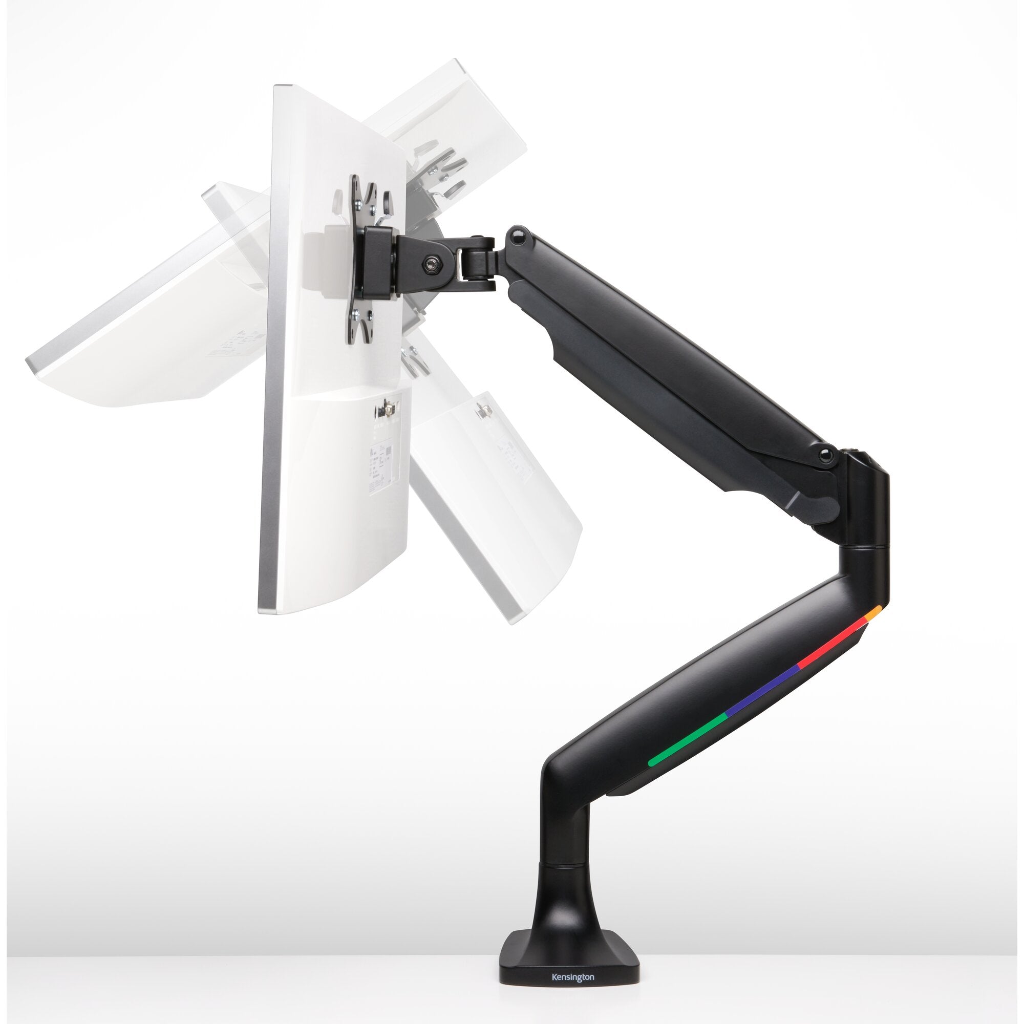 One-Touch Height Adjust Single MonitArm