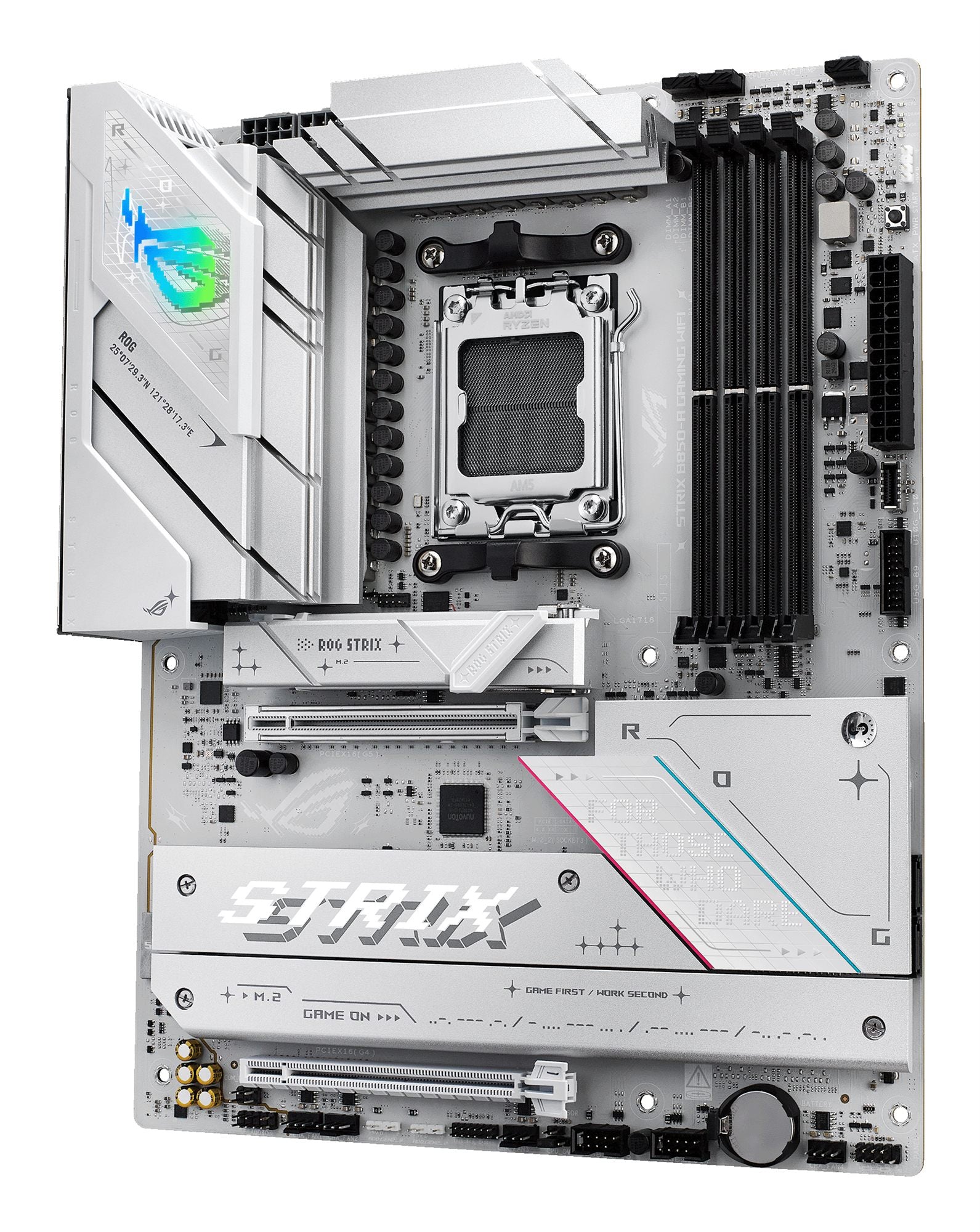 ASUS ROG STRIX B850-A GAMING WIFI AM5 DDR5 ATX MB 1xHDMI 1xDP 4xM.2 2xSATA