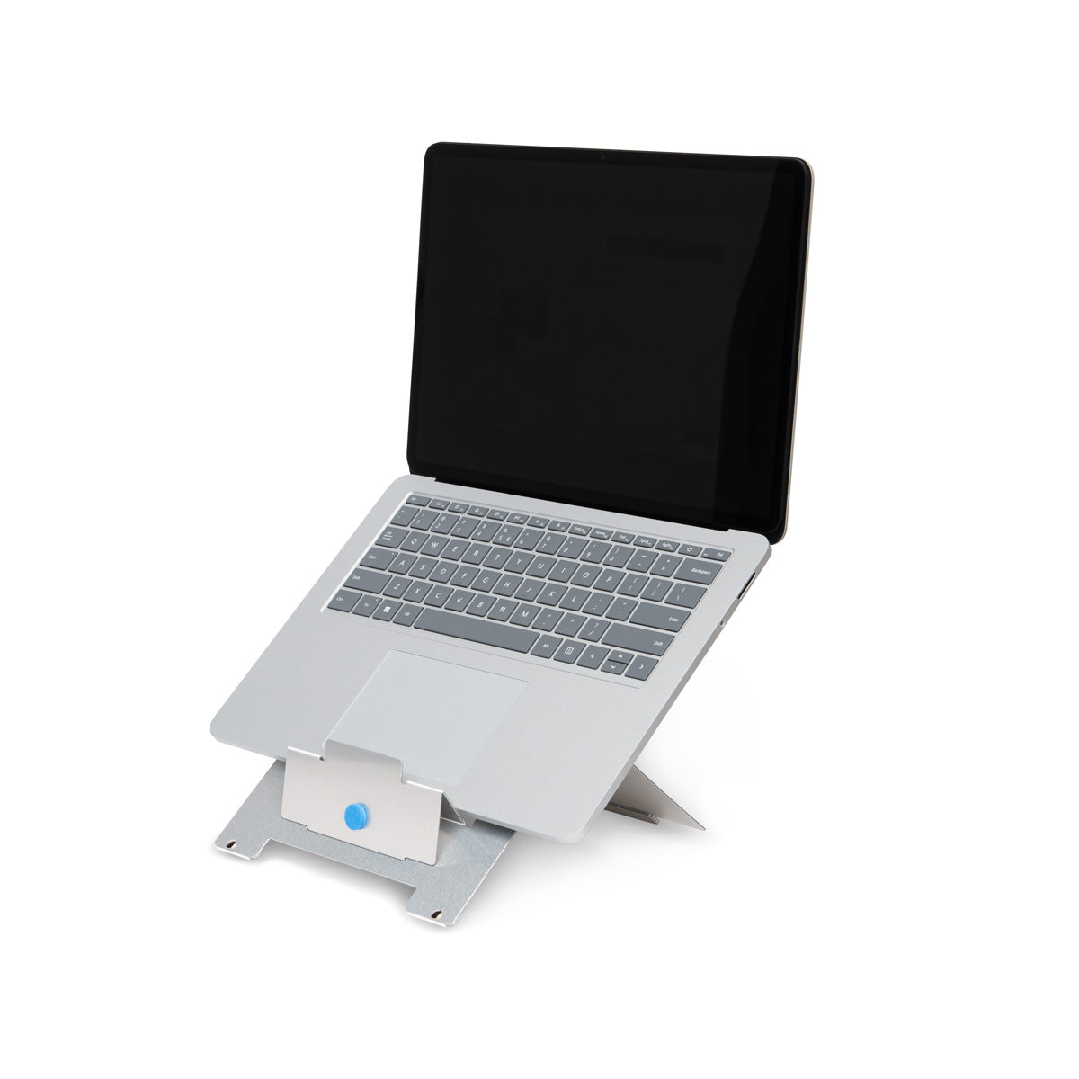 R-GO TOOLS Support pour PC portable Riser Flexible, argent