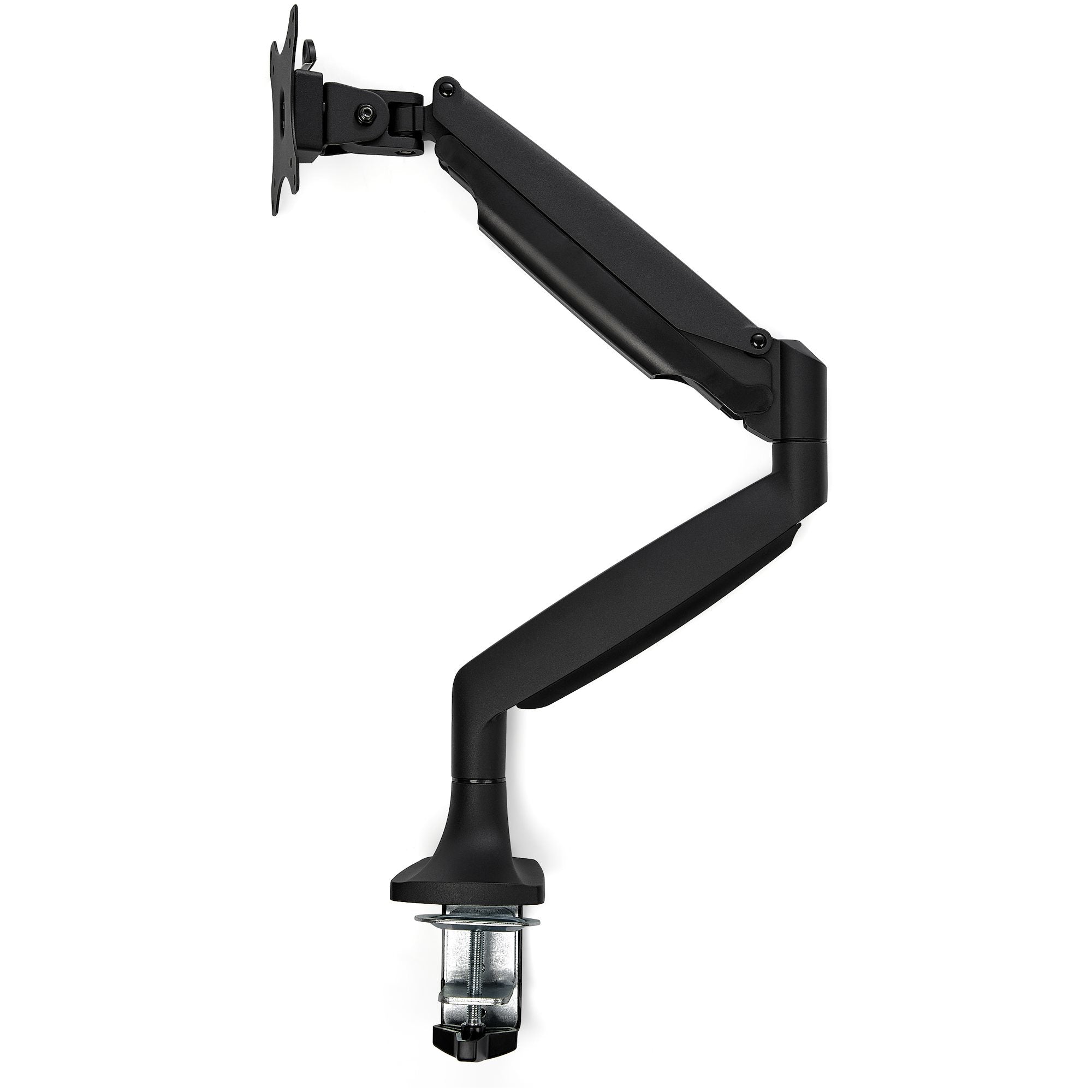 Monitor Arm - Heavy Duty Aluminum Black
