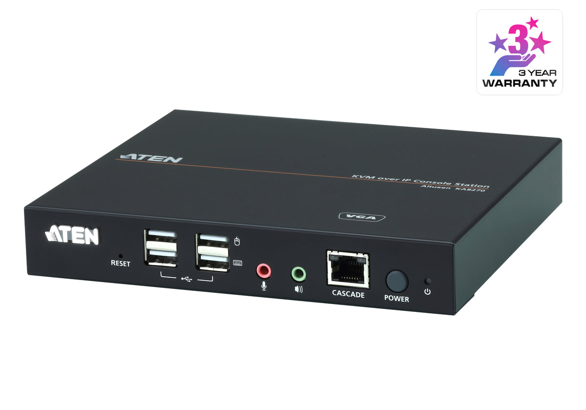 ATEN PREMIUM KA8270 Station console VGA KVM sur IP