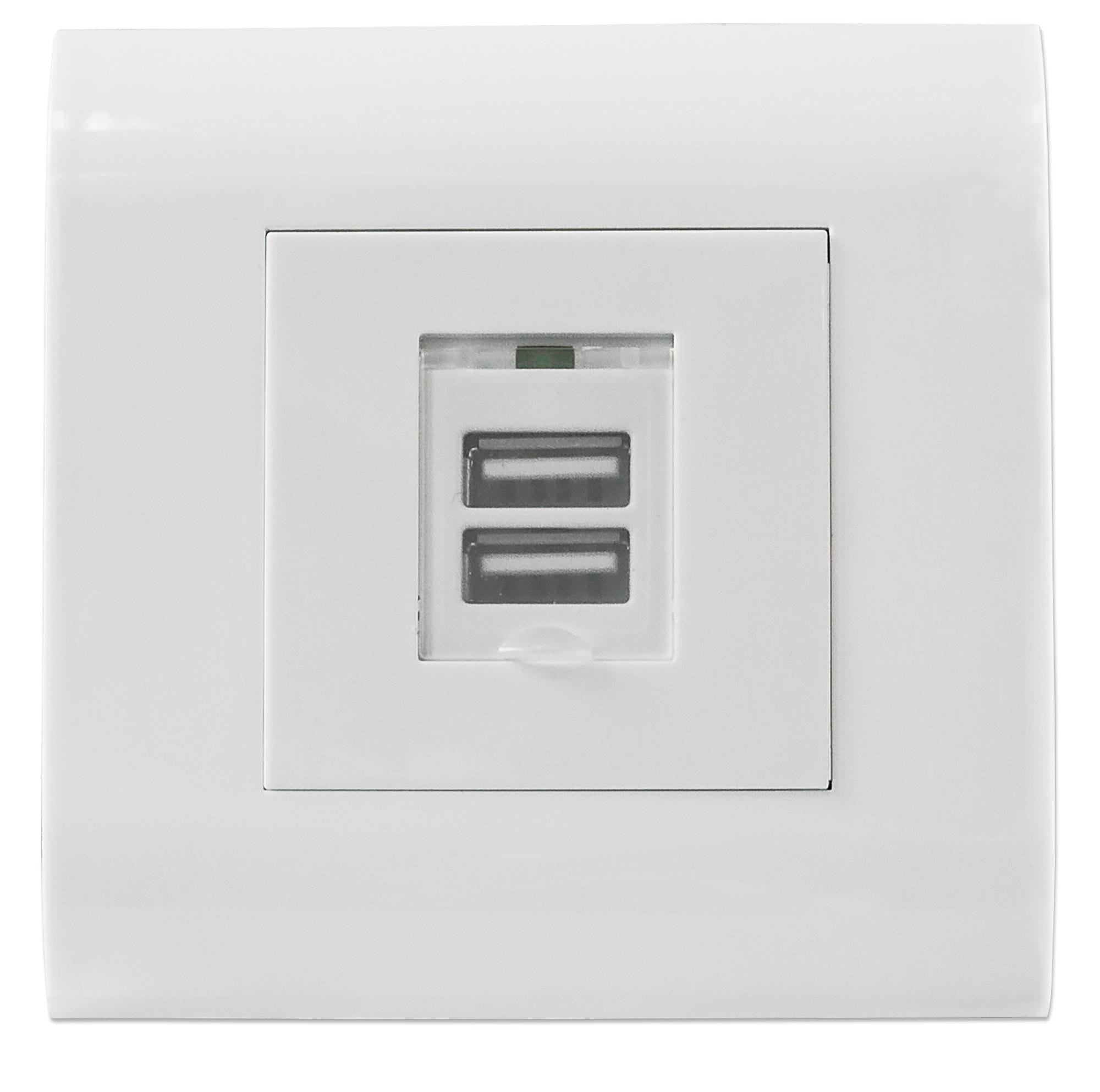 Intellinet 772211 prise de courant USB A Blanc