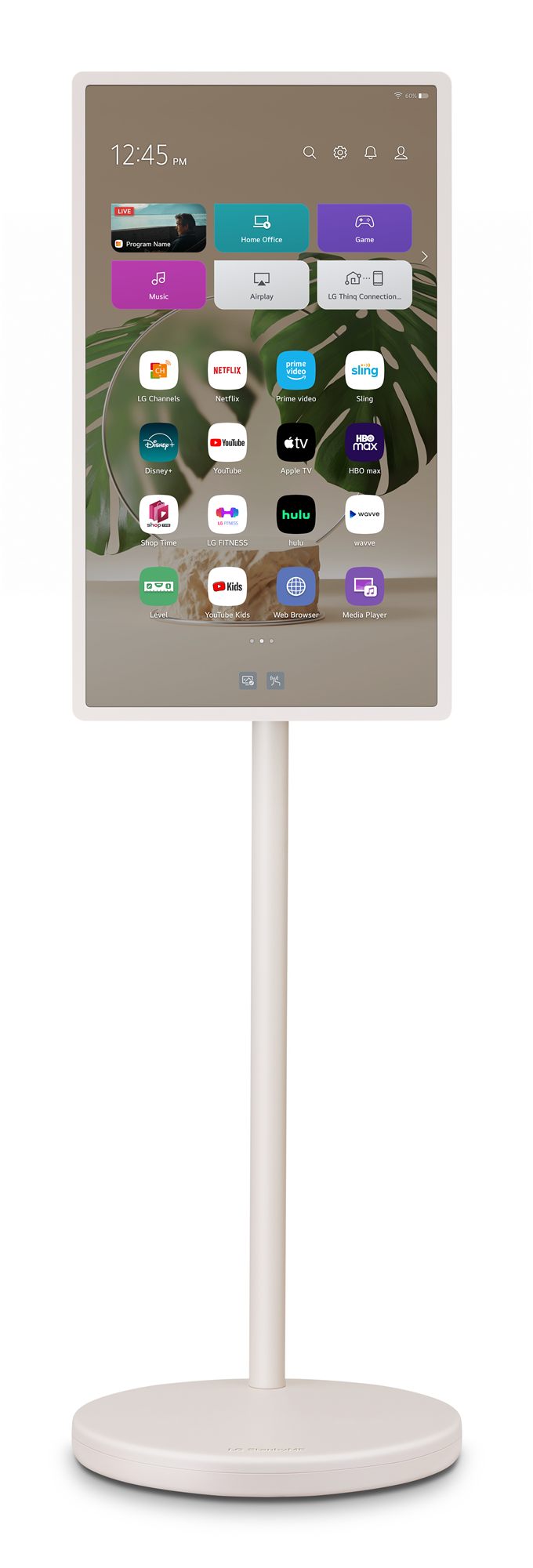 LG StandByMe.2 IPS panel QHD 27in  a8 AI Processor webOS 24