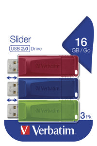 Verbatim USB DRIVE 2.0 STORE N GO SLIDER
