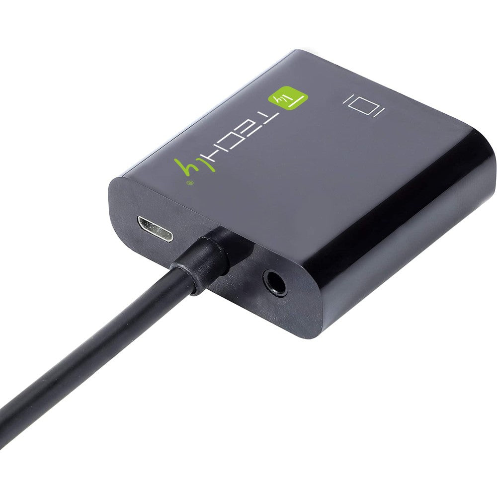 Techly IDATA HDMI-VGA-4 Adaptateur Mini HDMI C vers VGA M/F