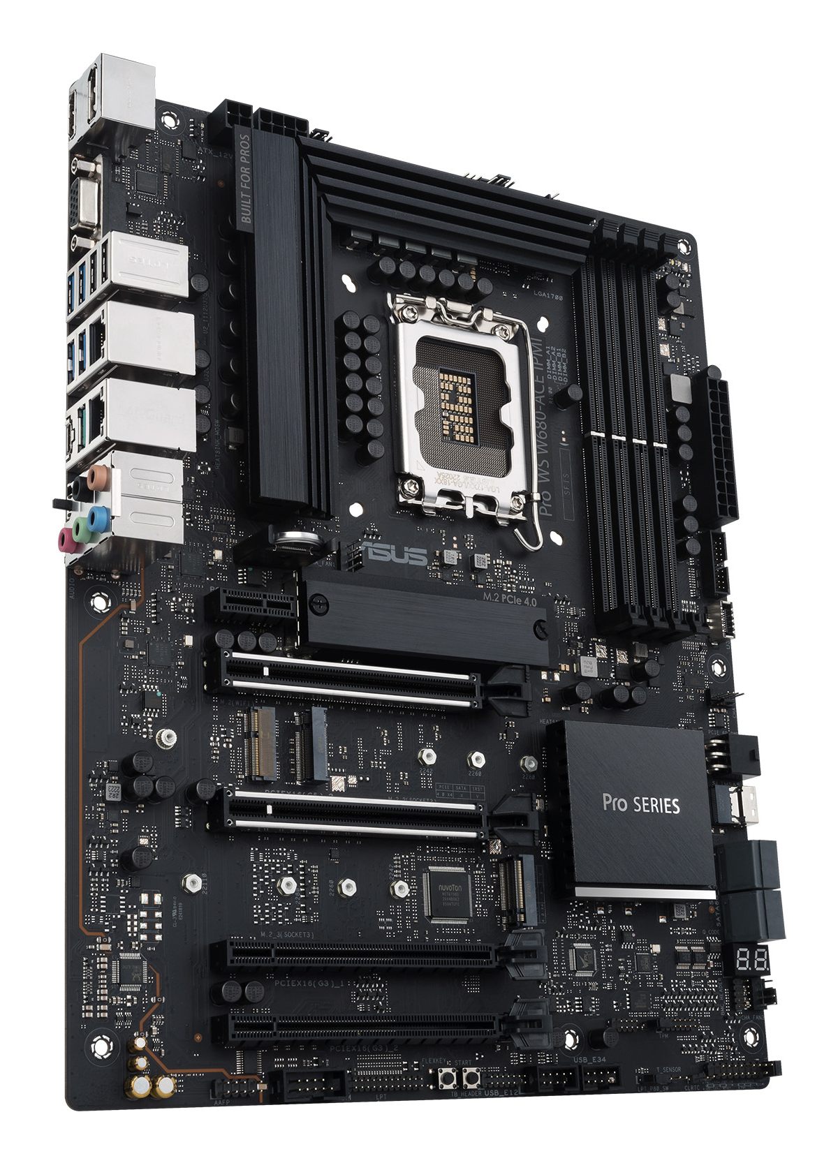 ASUS PRO WS W680-ACE LGA1700 4xDDR5 WS ATX MB 8xSATA 3xM.2