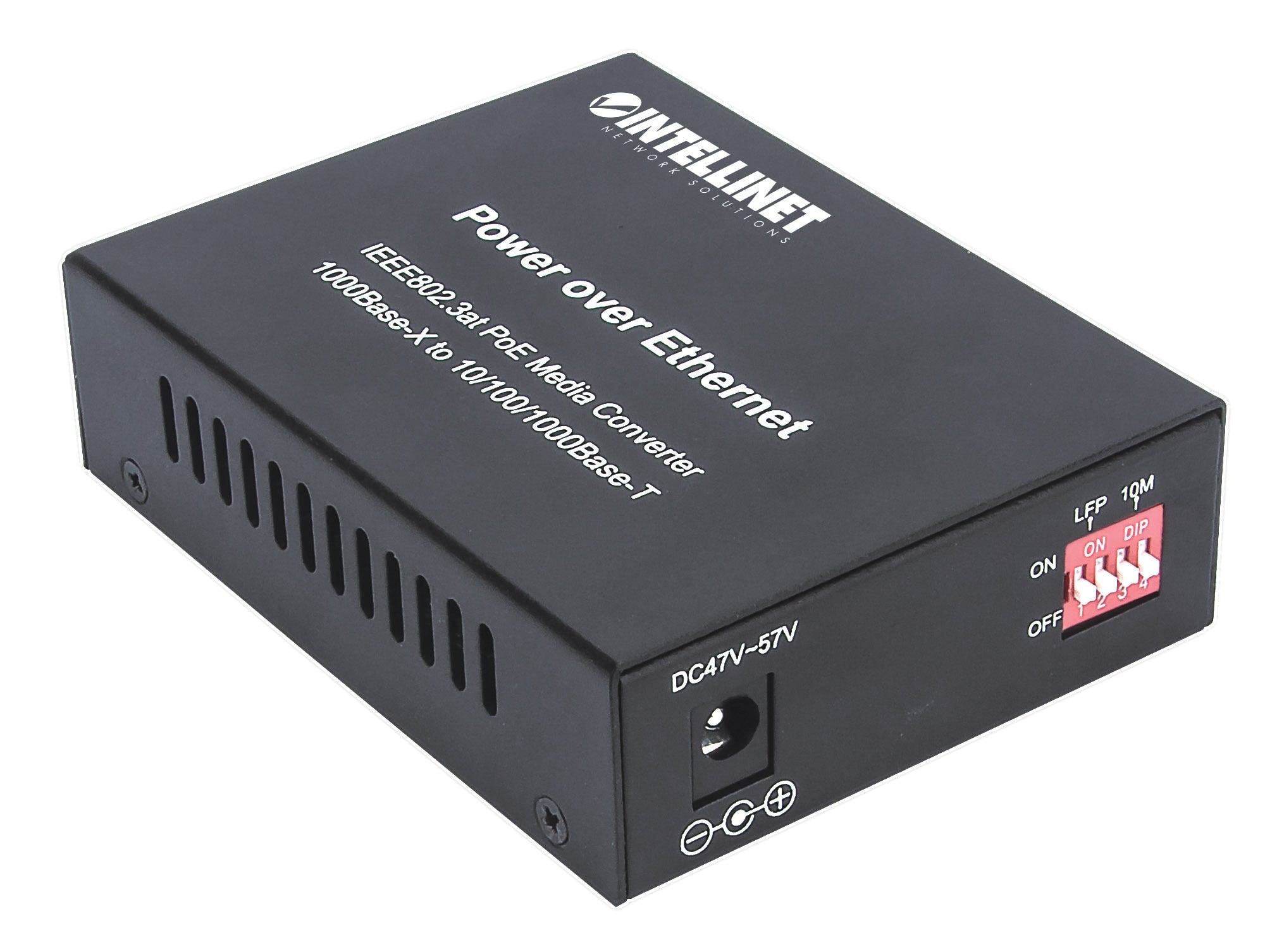 Intellinet 508216 convertisseur de support réseau 1000 Mbit/s Noir