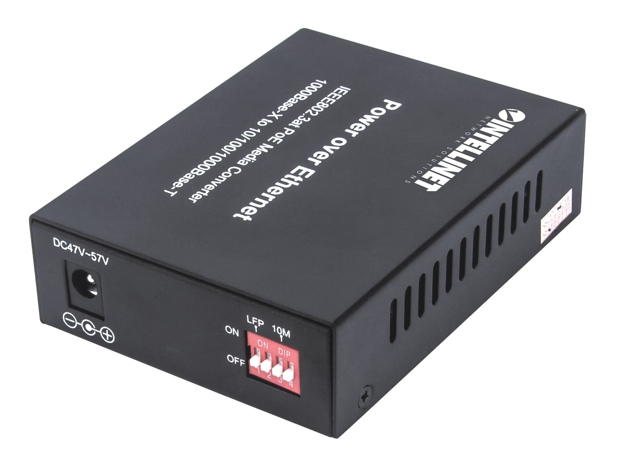 Intellinet 508216 convertisseur de support réseau 1000 Mbit/s Noir
