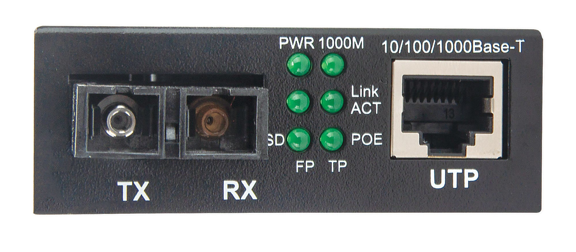 Intellinet 508209 convertisseur de support réseau 1000 Mbit/s 1310 nm Monomode Noir