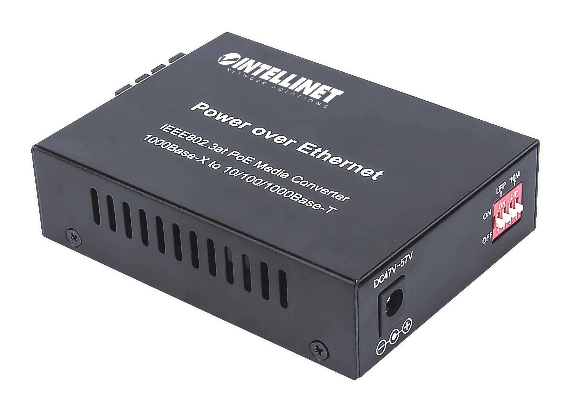 Intellinet 508209 convertisseur de support réseau 1000 Mbit/s 1310 nm Monomode Noir