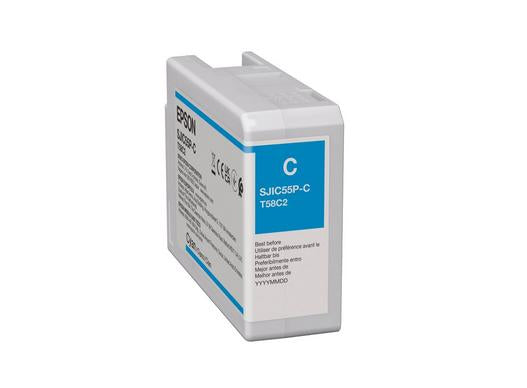 Epson SJIC55(C) cartouche d'encre 1 piece(s) Original Cyan