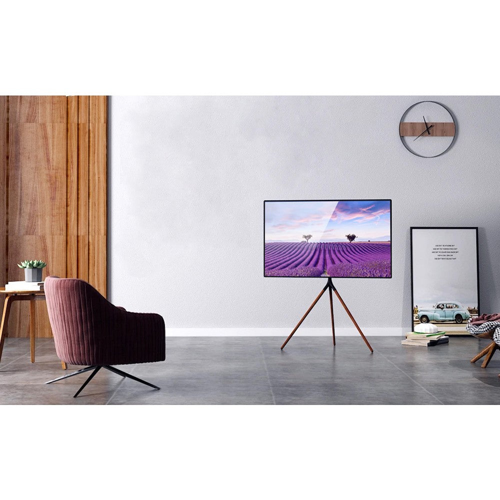 "Techly ICA-TR18SAM Support TV trépied réglable 45-65"" jusqu'a 32kg"