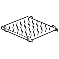 LEGRAND Tablette fixe 1U prof. 825mm fixation 4 montants 19pouces baie prof 1000