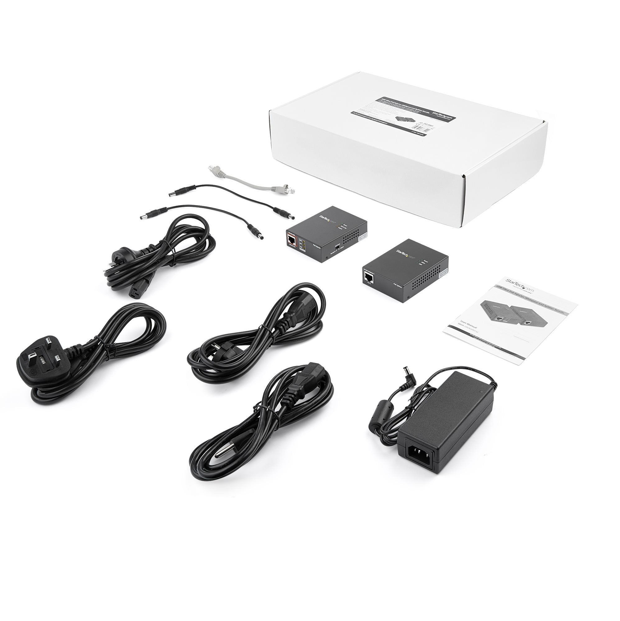 Kit - PoE Splitter+Injector - 60W