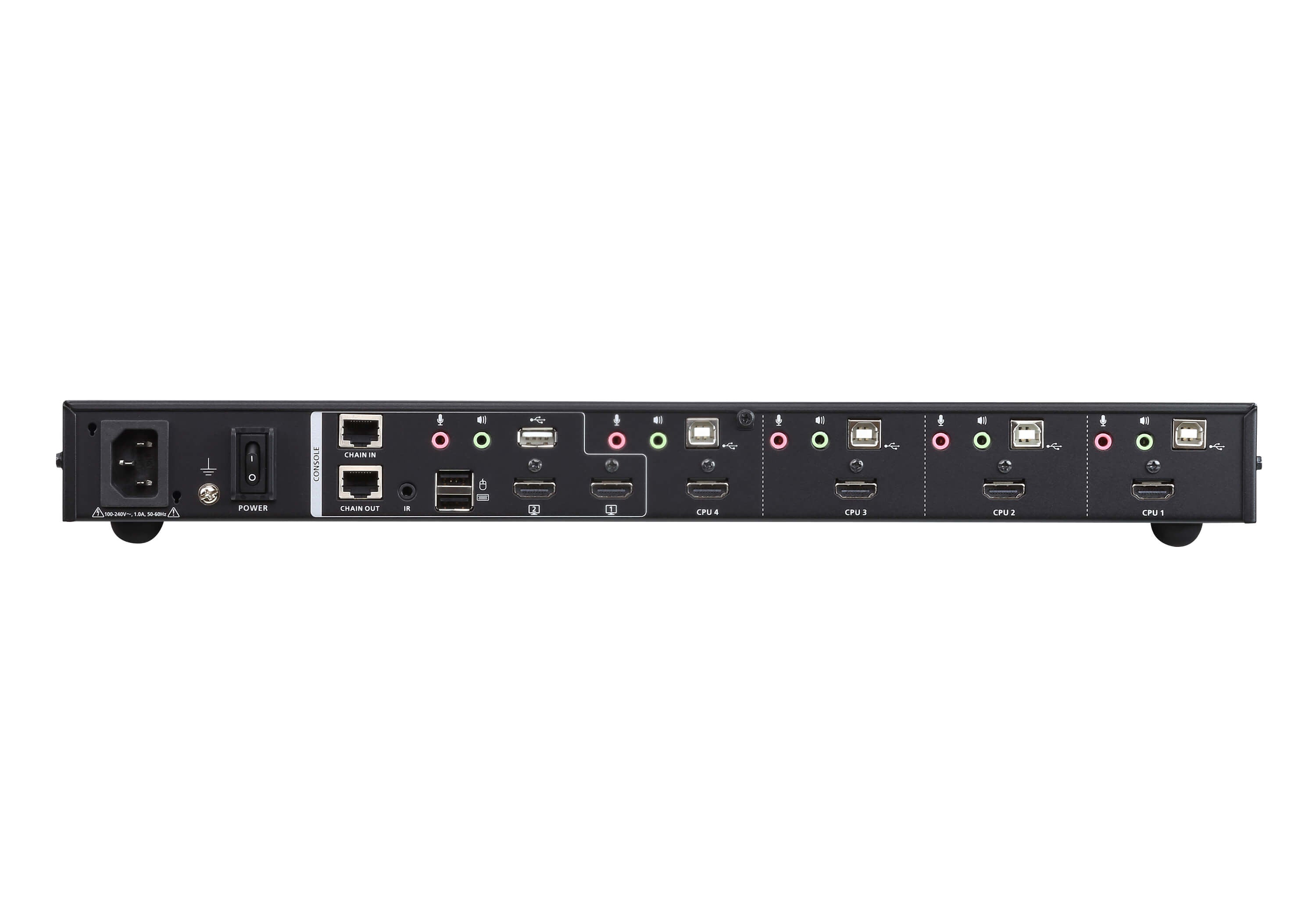 ATEN PREMIUM CM1284 KVM MOSAÏC HDMI 4K / USB / Audio 4 PORTS