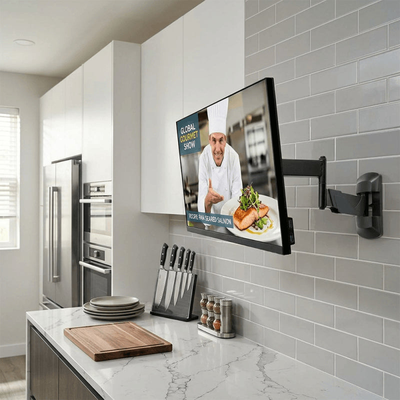 Lindy 40714Single Adjustable Wall Mounted Display Mount