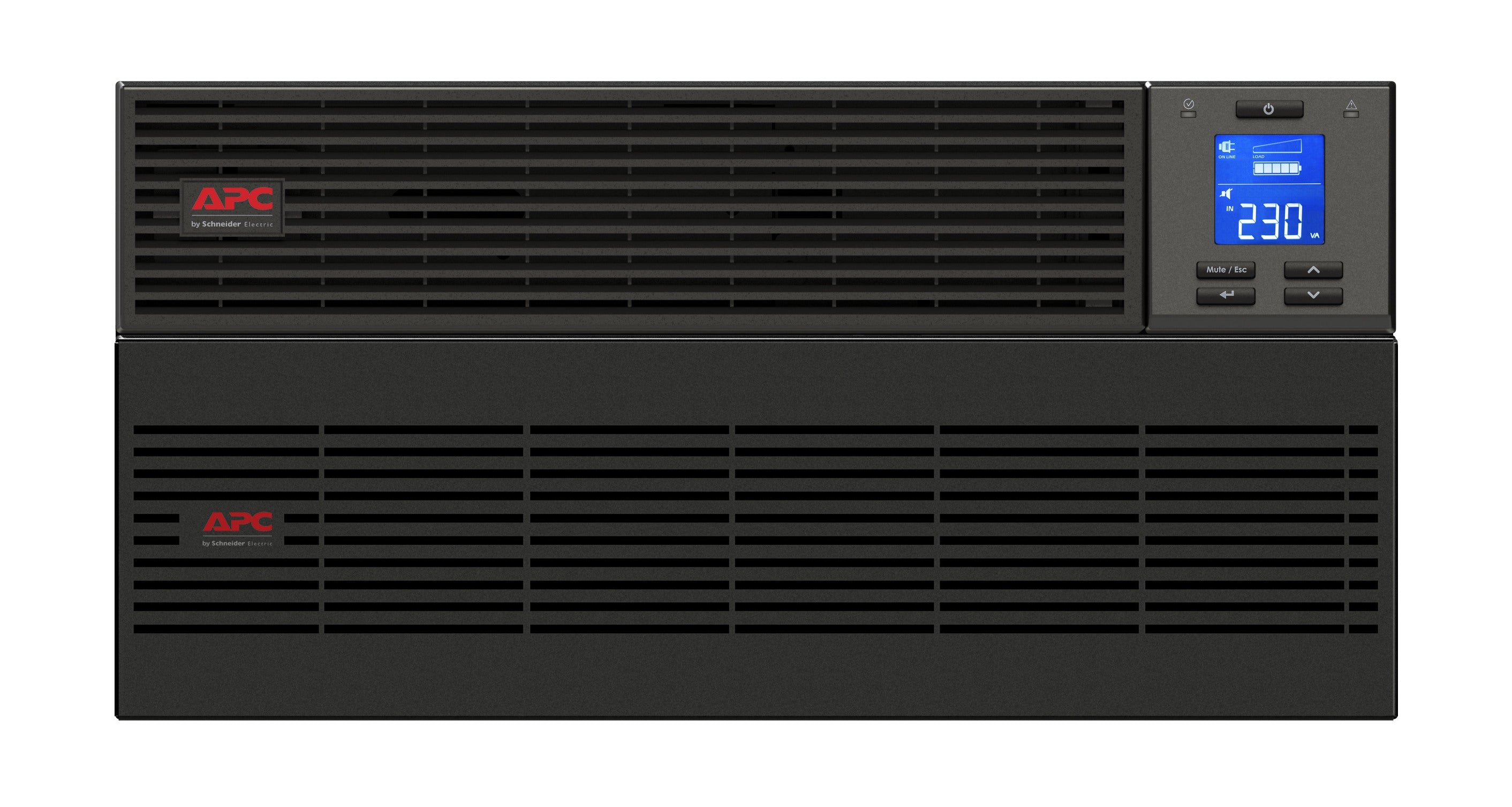 APC Easy UPS SRV SRV6KRILRK UPS Rack AC 220-240V 6000Watt 6000VA 1-phase USB RS-232 oc 1 2U with Rail Kit External Battery Pack