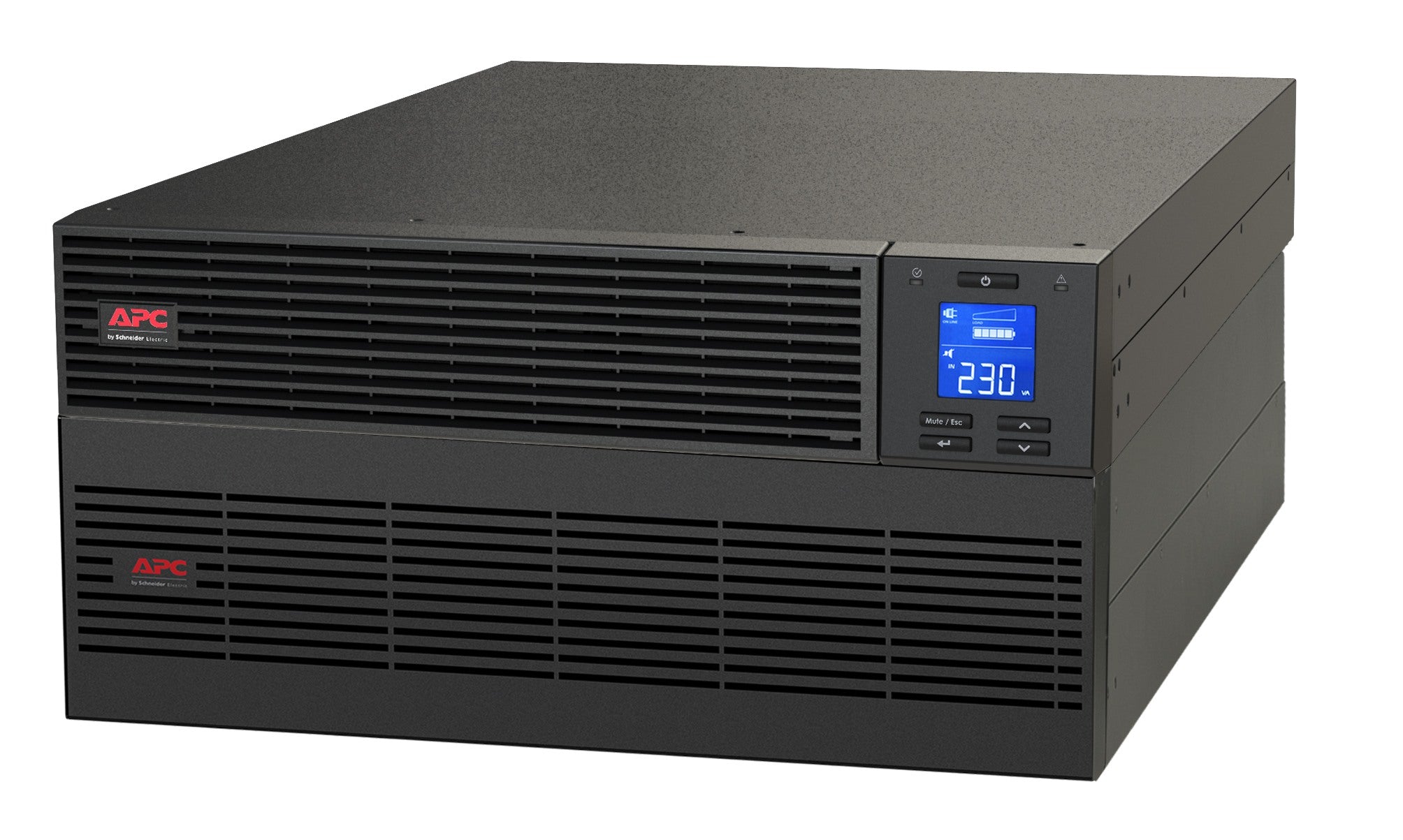 APC Easy UPS SRV SRV6KRILRK UPS Rack AC 220-240V 6000Watt 6000VA 1-phase USB RS-232 oc 1 2U with Rail Kit External Battery Pack