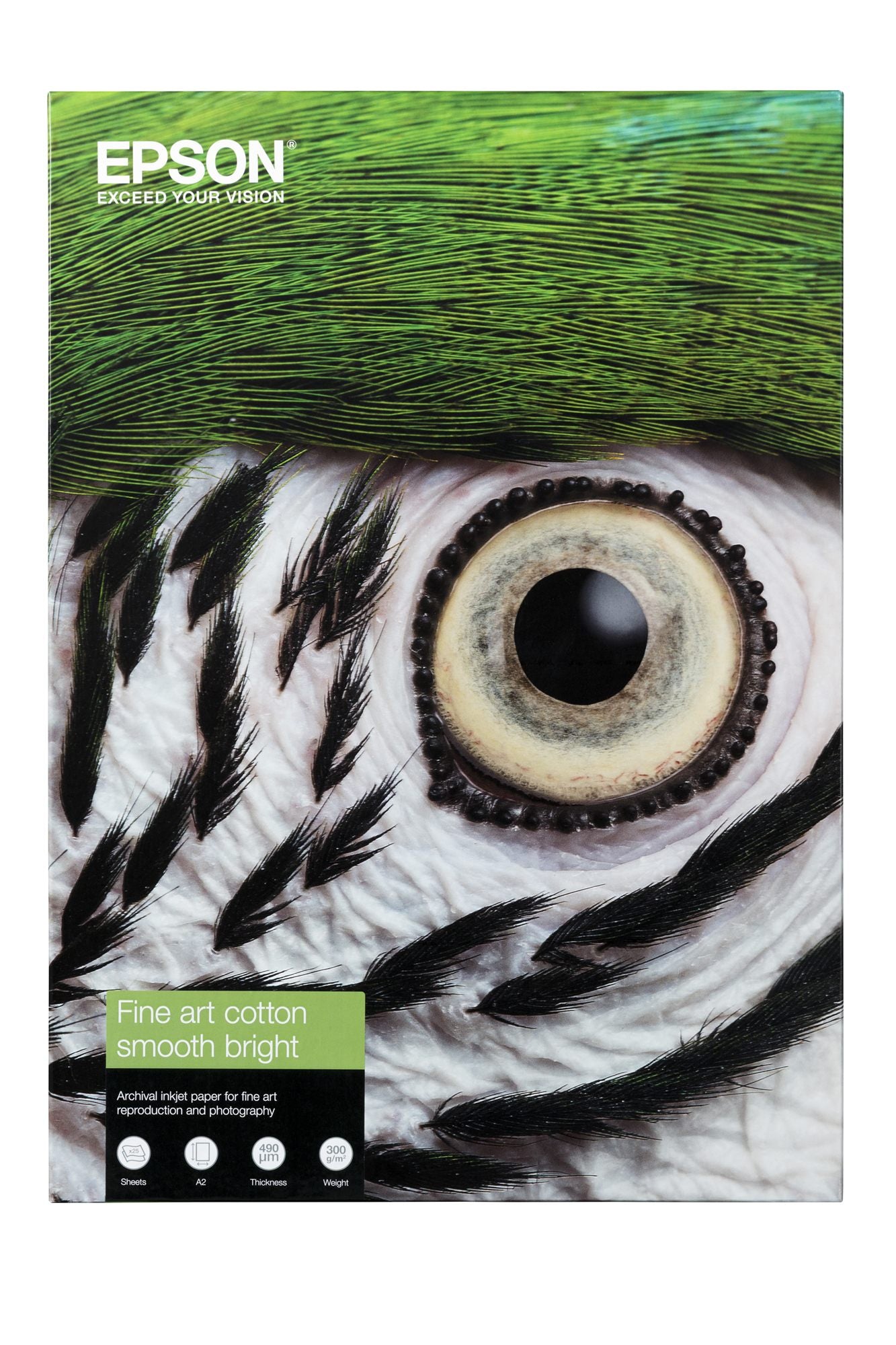 EPSON Fine Art Cotton Smooth Bright A4 25 Sheets