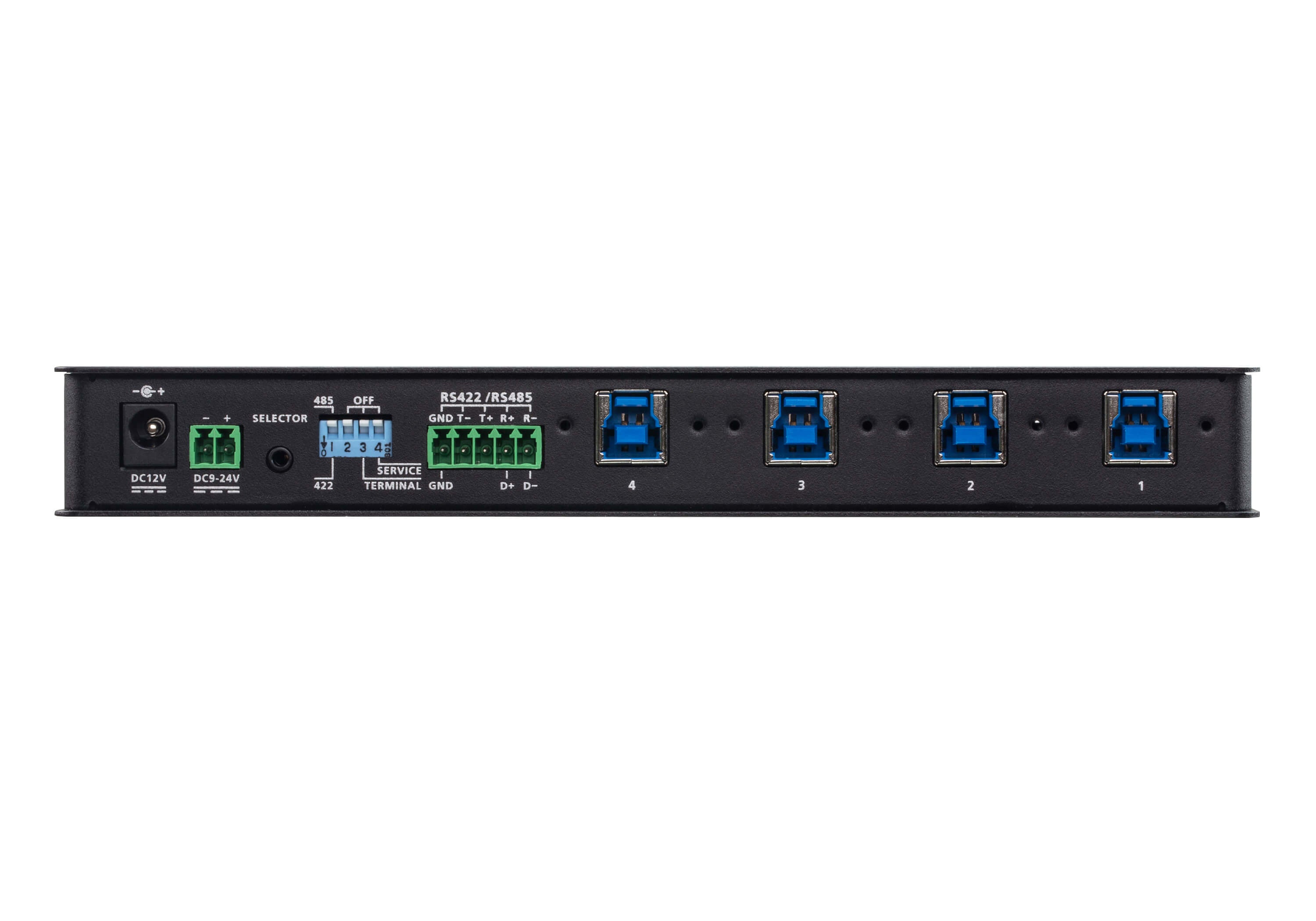 ATEN 4-Port USB3.1 Gen 1 Industrial Switch