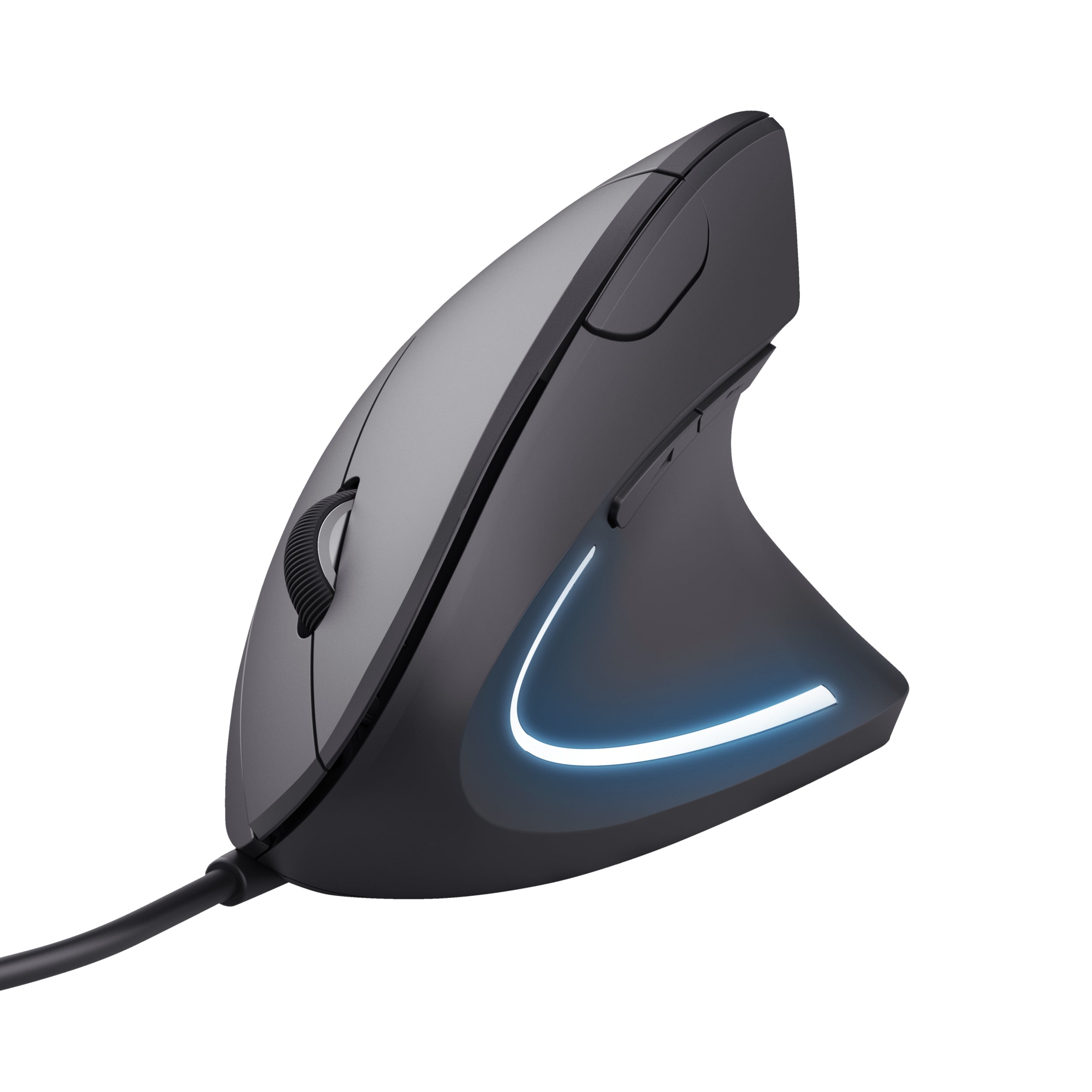 TRUST Souris filaire ergonomique VERTO - Noire
