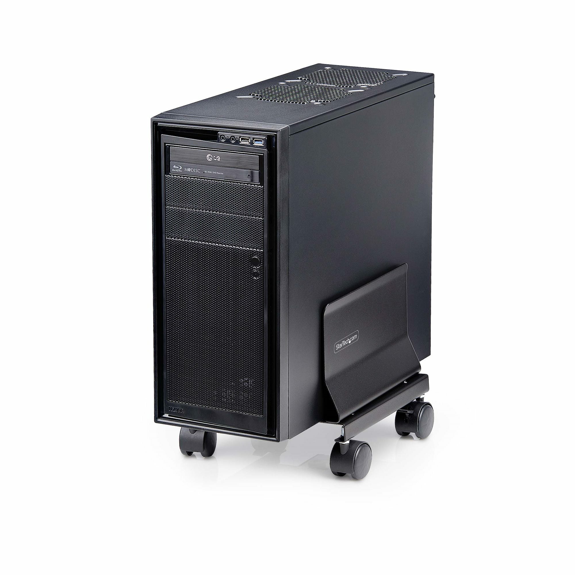 Computer Tower Cart Rolling CPU Caddy